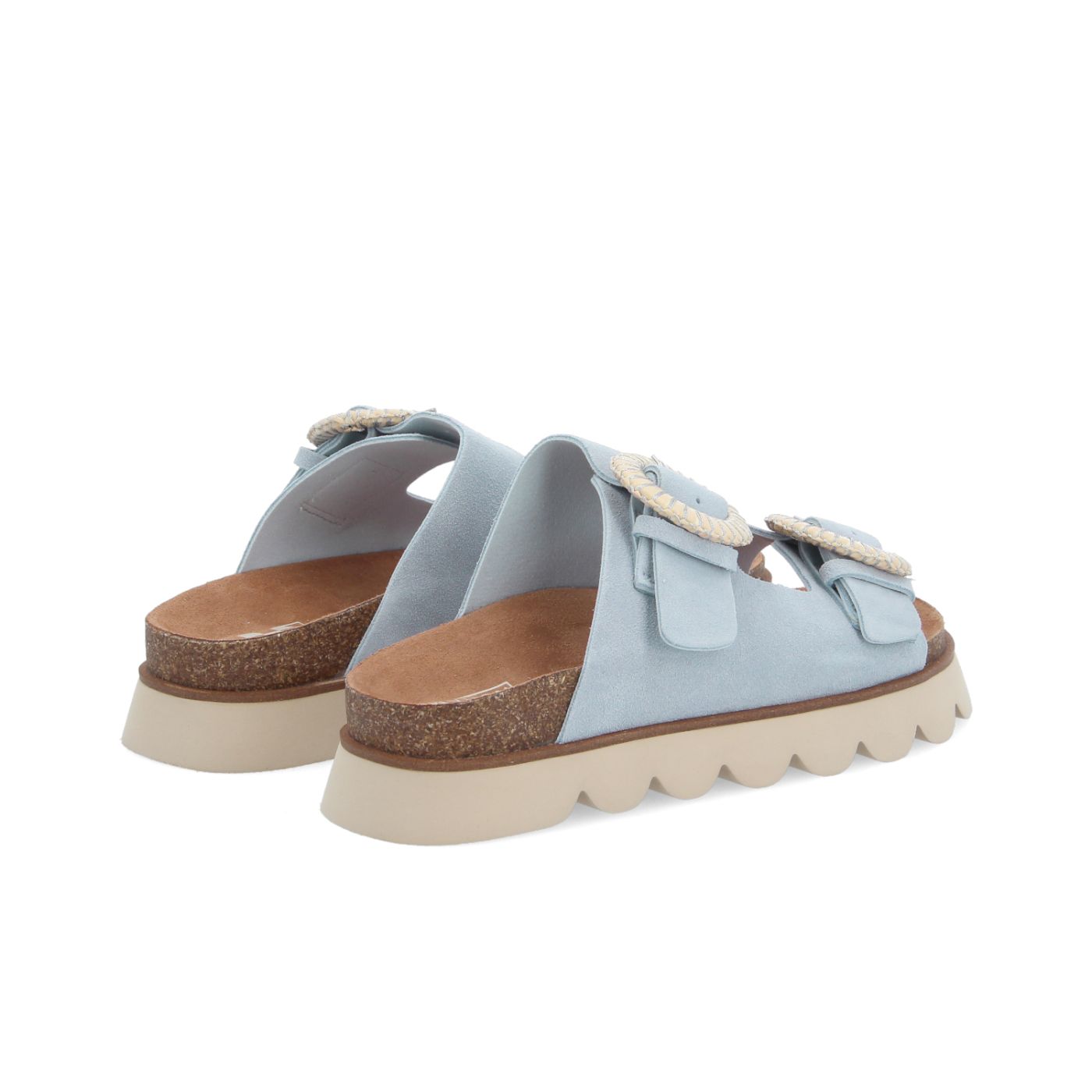 SANDY SLAP W - SUEDE - BLUE